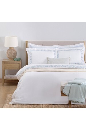 MNZ-Marla Duvet Cover Set إضافي الملك الأبيض CK232TEK318 - Chakra