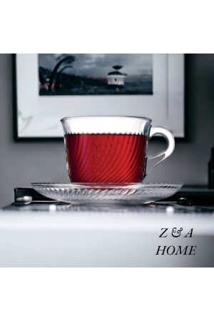 MNZ-Marmara 12 قطعة كوب شاي مجموعة - Paşabahçe