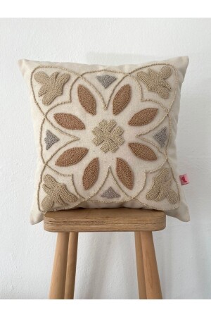 سلسلة MNZ-Marrakesh مضيئة غسيل من السدّة المضربة رمي وسادة وسادة قضية 45*45 سم - Galia Tasarım