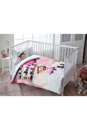 MNZ-Masha Baby Cotton مرخصة غطاء القماش مجموعة 60169229 - Taç