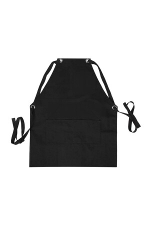 MNZ-Master Black Kitchen Apron مع مسدس الطهي Apron-masterchef Apron-looker Apron-cafe Cook Black Apron - Biz Class
