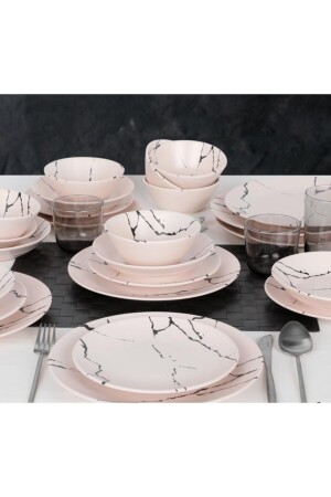 (MNZ-Matte) العشاء المُقسم بالرماربي الأبيض (كريما 89) - Keramika