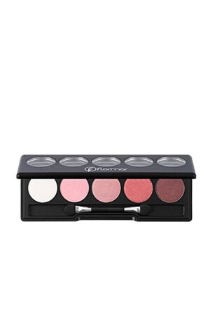MNZ-Matte & Shimmer Eyeeshadow Palette - اللونات - 006 الحلوى الوردية - 8690604051595 - Flormar