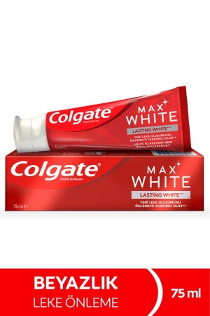 MNZ-Max أبيض أبيض دائم لبيض الأسنان 75 مل - Colgate