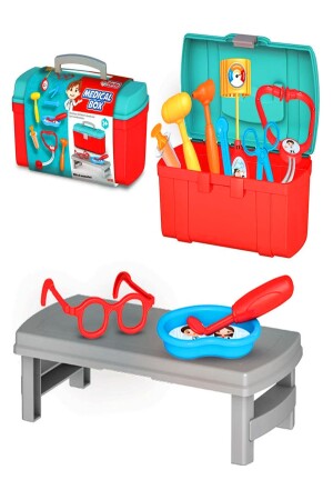 (MNZ-Medical Doctor Set) مع حقيبة (Candy & Ken) - Avda