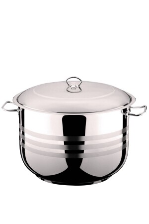 MNZ-Mega Deep Wire Handle Pot 32x20 سم Fma07836 ET-CL158 - Gülsan