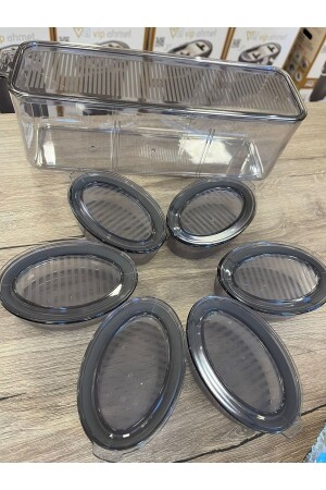 MNZ-Mell Home 7 قطعة ميكا الإفطار مجموعة التدخين لون منظمة vpmkkhv - Vip Ahmet