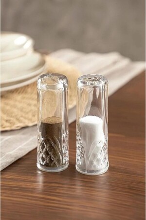 MNZ-Melody 2 Pc صاكر الملح الأكريلي 11 سم 16534 - Perotti