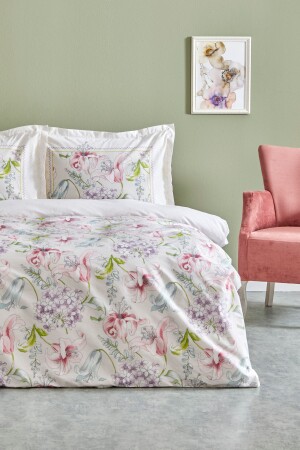 MNZ-Melosa Pink 100% قطن واحد غطاء غطاء الملفوفة مجموعة 200. 21. 01. 0107 - Karaca Home