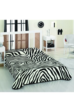 MNZ-Merinos King Size Zebra نمط غطاء ذهبية فائقة (4. 5 كجم) - Sarar