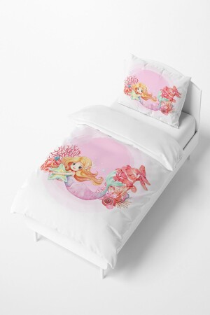 طراز (MNZ-Mermaid) للأطفال والطفل غطاء الغطاء طراز (TLAN-253) - Talia Home
