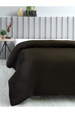 MNZ-Mer-tim القطن Ranforce واحد 160x220 غطاء غطاء غطاء غطاء غطاء - أسود MERTM000658 - mer-tim ezberbozan ev tekstili