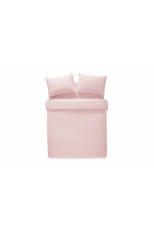 MNZ-Mer-tim مضاعفة القطن Ranforce سقف غطاء مرنة مجموعة 200x220 - غبار وردي MERTM000639 - mer-tim ezberbozan ev tekstili