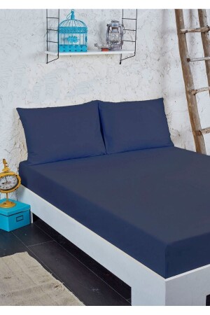 MNZ-Mer-tim القطن Ranforce مضاعفة الصفحة المثبتة مجموعة البحرية الأزرق - 240x260 - Mer-Tim Ezberbozan Ev Tekstili