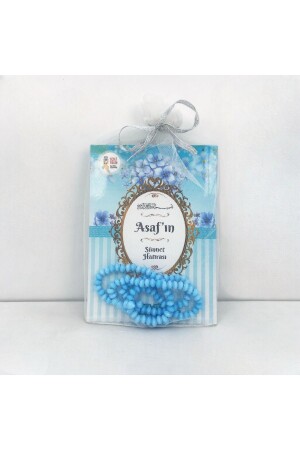 مجلة ناشرة MNZ-Merve هدية زهرة لون زرقاء محفزة Mevlüt مجموعة مع ياسين جوزو كروت الصلاة - حزمة من 10 - Merve Yayınları