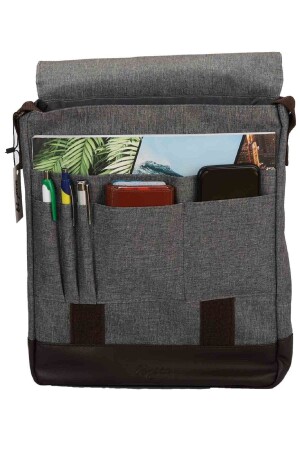 حقيبة MNZ-Messenger مع شريط كتف عمودي X353 20D00088 - bizoon