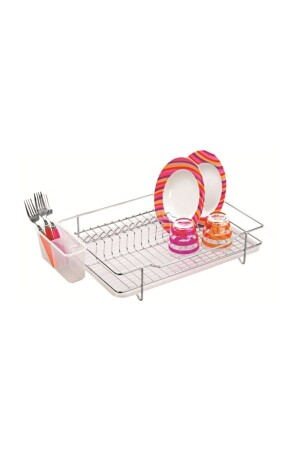 MNZ-Metal Clover Plate Rack رف الأطباق EM113Y - Genel Markalar