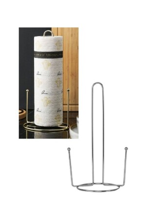 MNZ-Metal مستقيم ورقية حاملة المناشف طاولة أعلى عمودي حاملة نابكين رول - Ezmk Ev Gereçleri