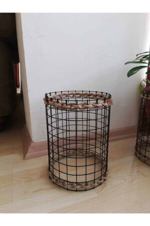 مادة MNZ-Metal Wire Mesh Flower Pot Riser - Egindra