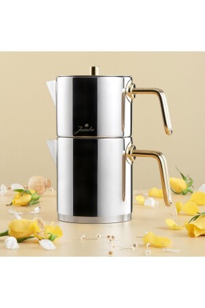 MNZ-Metalix Midi صلاع الشاي طيتانيوم الذهب - Jumbo