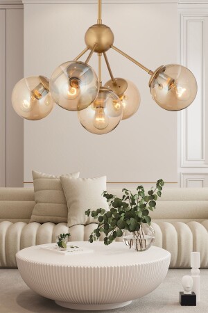 MNZ-Meyo 5 قطعة قديم عسل الزجاج صالة نوم صالة غرفة المعيشة شمعة 3546-05-FR - Apliqa