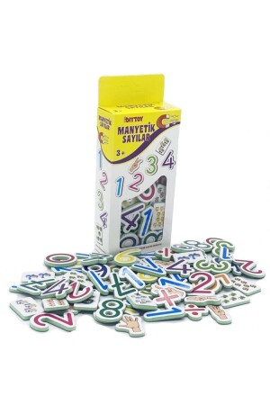 أرقام MNZ-MGNETIC - أرقام التعلم والاعتراف - Silya