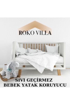 MNZ-Micro Fitted Full Edge Liquid Proof Baby Mattress Protector - Roko