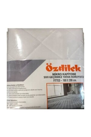 MNZ-Micro Quilted Liquid Proof مصممة بمدرسة مزدوجة محمية - Özdilek