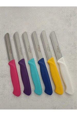 MNZ-Micro Serrated Vegetable Cutting Knife اختلط مجموعة من 6 - Solingen