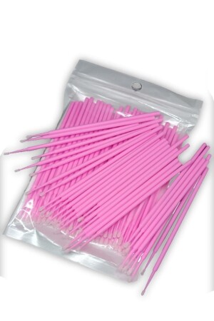 MNZ-Microbrush ريش الحرير وبرشة التشويش - ريش رفع 100 قطعة - Beautymed