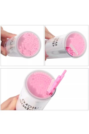 عصاصات MNZ-Microbrush - عصاصات الصيد المربوطة الصحيّة ومكياج دائم ومشاطات رفع الرموش - Kozmetiklab