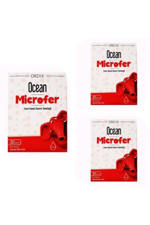 MNZ-Microfer قطرات 30 مليل 3 صناديق أ. ميكرو. 30 مليل × 3 - Ocean