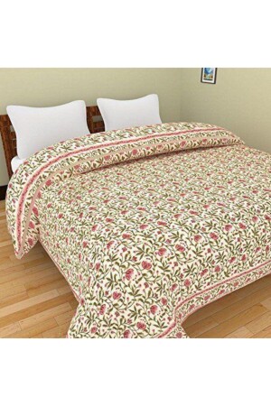 MNZ-Microfiber Fiber King حجم القطن غطاء 210x190cm سميكة شتاء - Abnturk