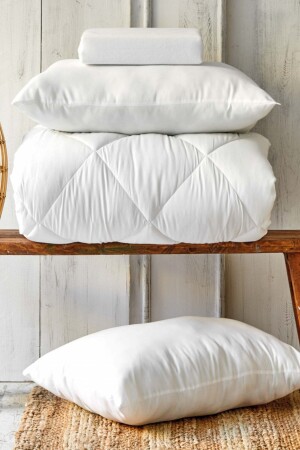 MNZ-Microfiber Soft Duvet مزدوج وسادة سليكون 2 - Karaca Home