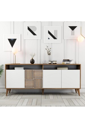 MNZ-Milan Console Variant نعت أبيض - Variant Mobilya