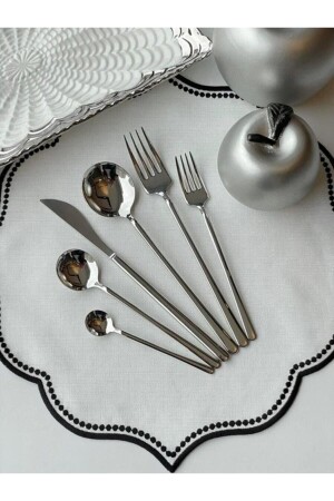 MNZ-Milano 36 قطعة سكين ملعقة شوكة مجموعة 6 أشخاص TR-3701 DC. TR-3541 - AROW