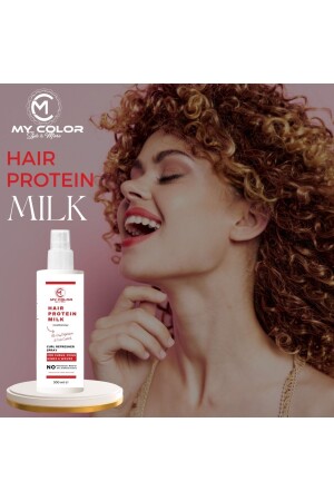 حليب MNZ-Milk بروتين حليب رعاية الشعر المغمورة و الموجة 300ml - Mycolor Style & More