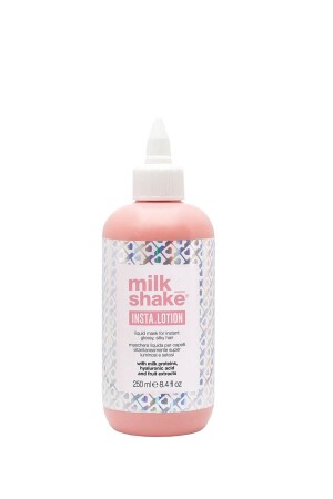 MNZ-milk_shake مستحضرات الحليب المضيئة (Shine Liquid Hair Mask) 250 مل - Milkshake