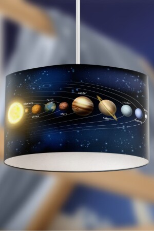 MNZ-Milky Way Galaxy Space Pattern مصباح اللومب الأطفال - Rivaistanbul