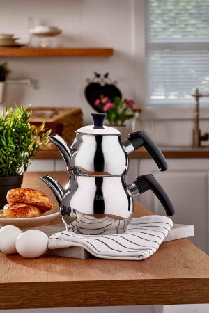 MNZ-Mini Dem Teapot أسود TAC-5902 - Taç