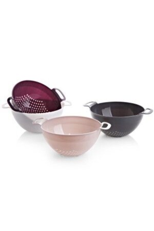 MNZ-Mini Strainer Round - Orange Trend