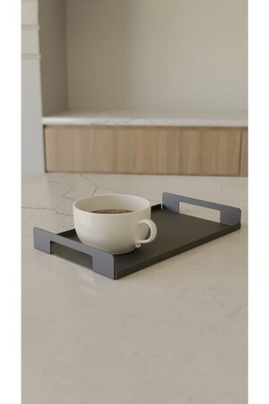 سلة معدنية ديكورية من MNZ-Minimalist ، سلة سوداء مقطرة ، سلة خدمة ديكورية ، سلة عرض DD-AK0018 - DijiDec