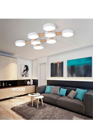 MNZ-Minimalist Led Chandelier أقل - SimaAvize