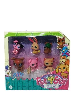 MNZ-Minis 6 الرسوم 01542 - Littlest Pet Shop