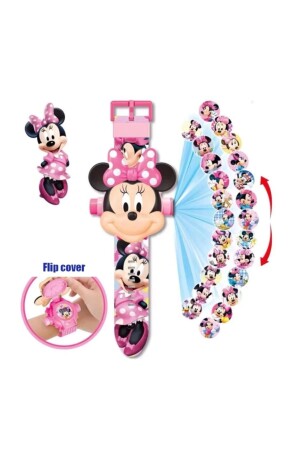 ساعة مشروع الفأر MNZ-Minnie CVBGFTY657896 - MICKEY & MINNIE