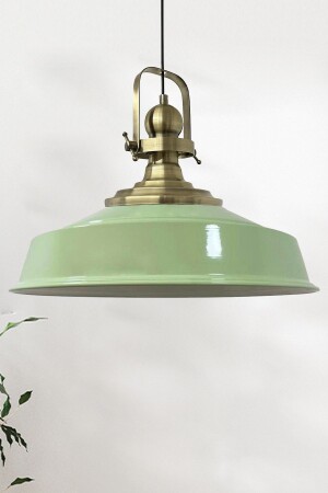 MNZ-Mint Green Noble شراعية واحدة القرن القديم الرأس الراجعية مصباح العلق الكافي غرفة المعيشة الشرائب BMM2013 - Bamyum