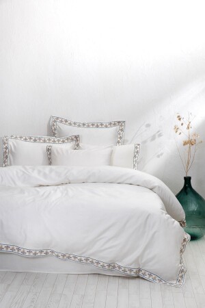 MNZ-Mira Battal Boy Duvet Cover Set 100% عودية القطن ساتن خليط 240x220 سم NVRMRA220x240 - Ecocotton