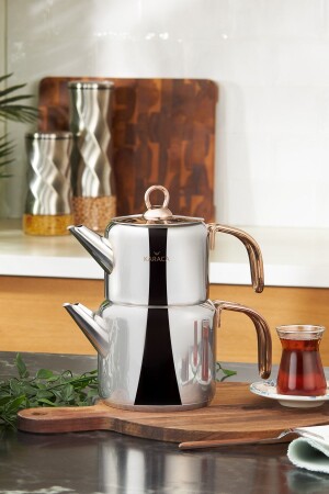 MNZ-Mira Teapot Set متوسط - Karaca
