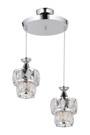 MNZ-Miraç 2 قطع من الشمعة الفضية 160504000379 - İstanbul Avize