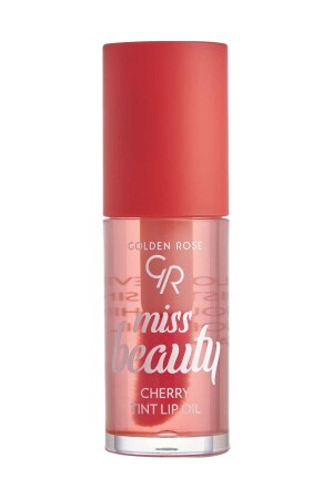 زيت الشفاه المُتَنَقَّش من جمال (MNZ-Miss Beauty Tint Lip Oil) رقم: 02 الكرز - زيت الشفاه - Golden Rose